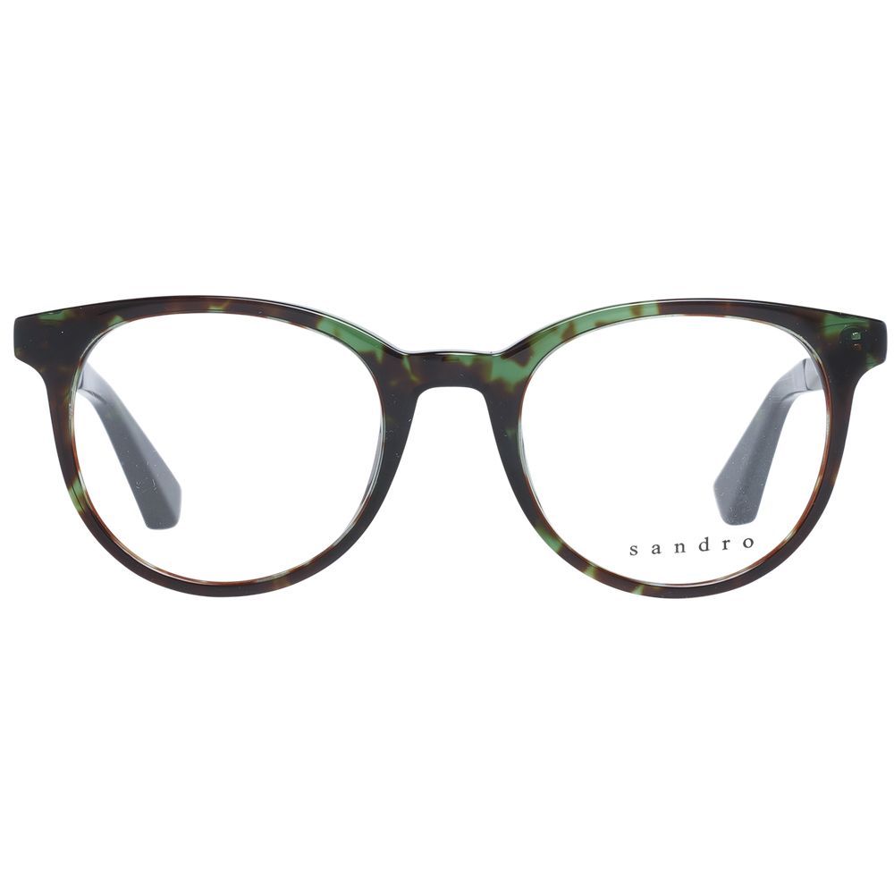 Sandro Women’s Optical Glasses – Green Round Frame, 46mm