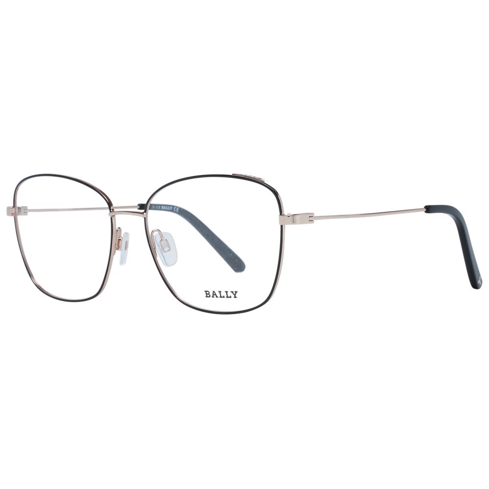 Bally Women’s Optical Glasses – Black Butterfly Frame, 55mm