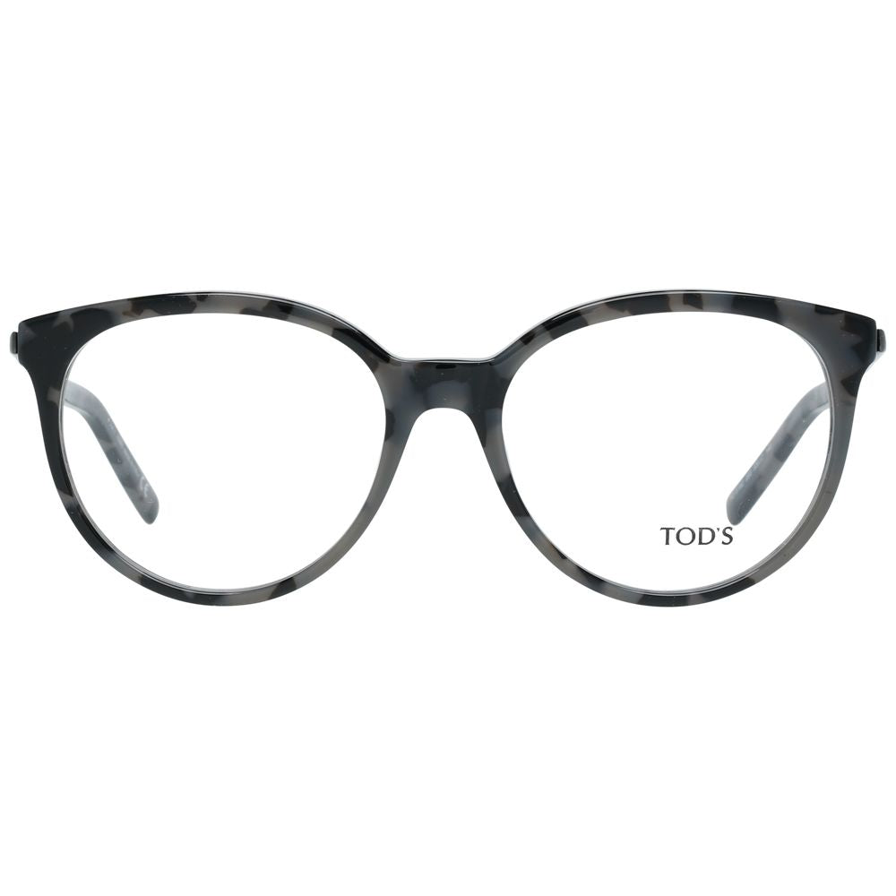 Tod's Women’s Optical Frames – Grey Round Design, 53mm