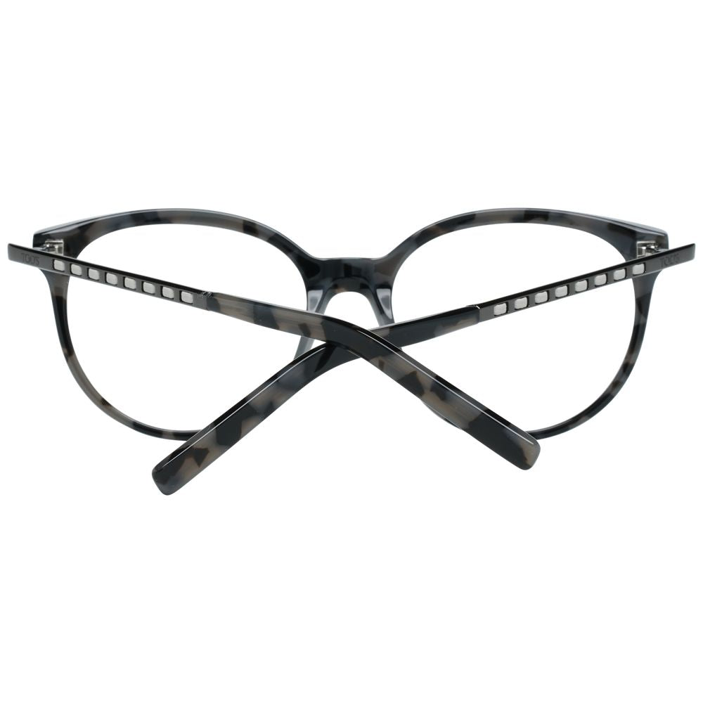 Tod's Women’s Optical Frames – Grey Round Design, 53mm