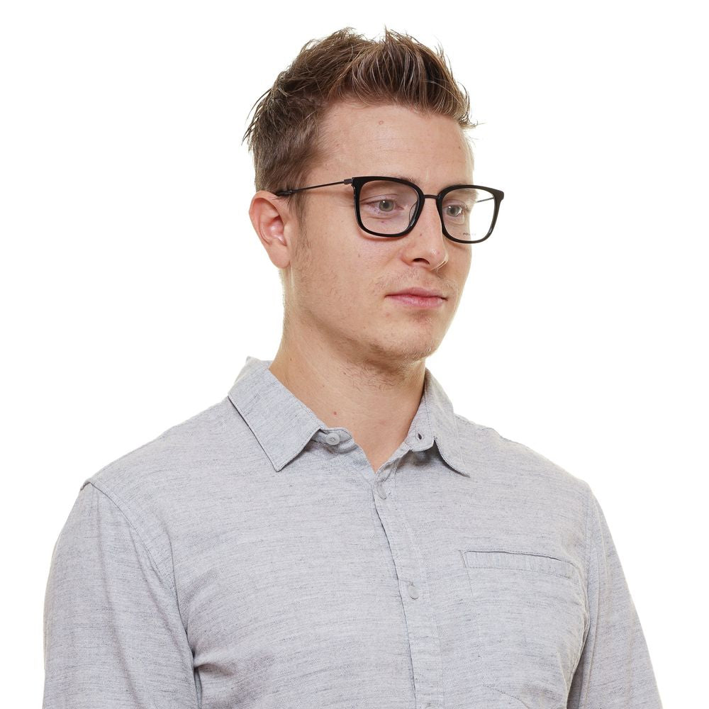 Police Black Men’s Optical Frames – Stylish Full-Rim Design