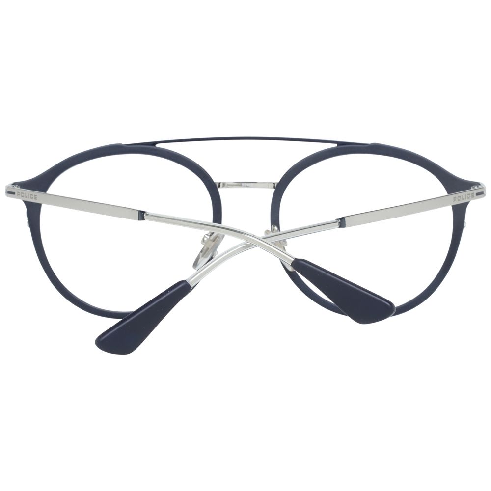 Police Gray Men’s Optical Frames – Aviator Full-Rim Design