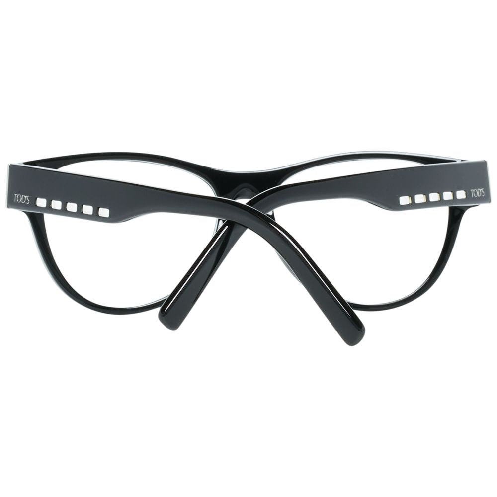 Tod's Women’s Optical Frames – Black Round Frame, 53mm