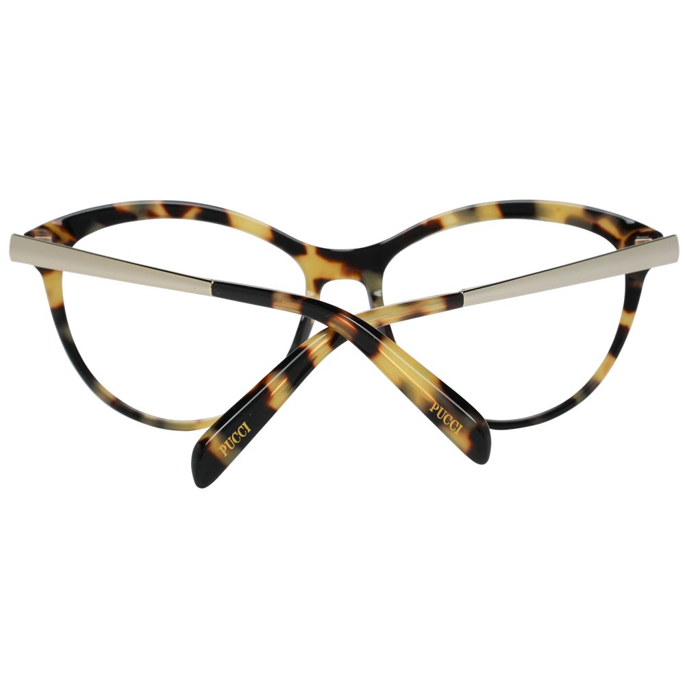 Emilio Pucci Women's Optical Glasses – Brown Full-Rim Frame