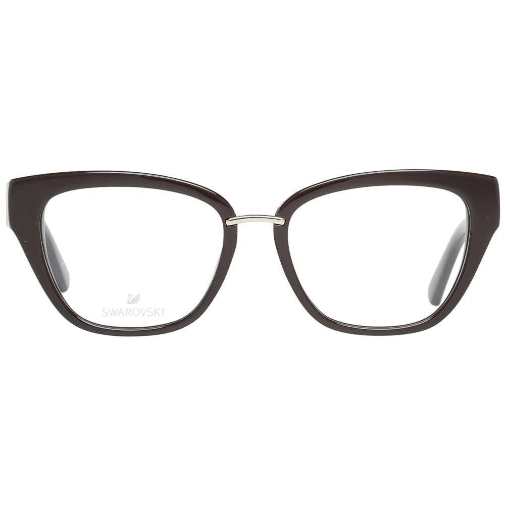 Swarovski Women’s Optical Glasses – Brown Cat Eye Frame