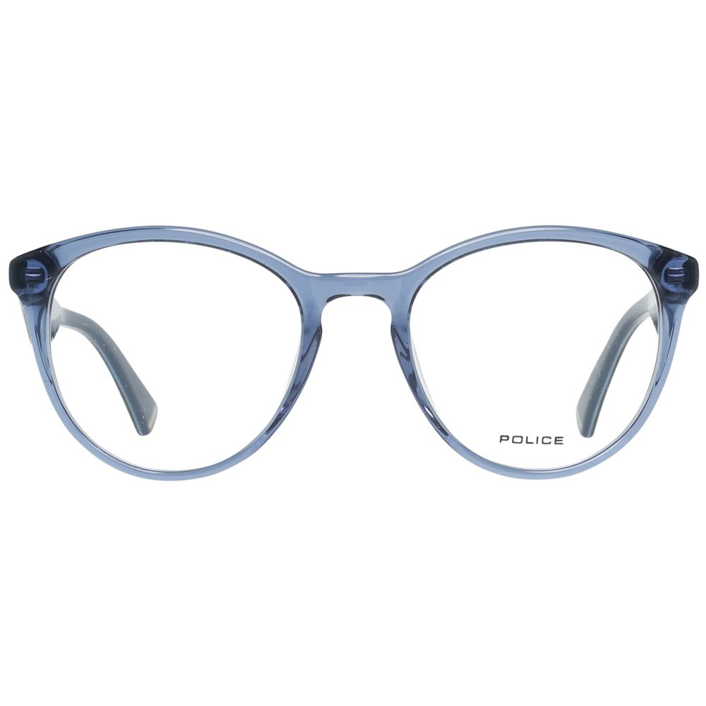 Police Blue Women’s Optical Frames – Butterfly Design, 50mm