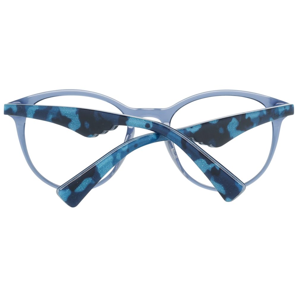 Police Blue Women’s Optical Frames – Butterfly Design, 50mm