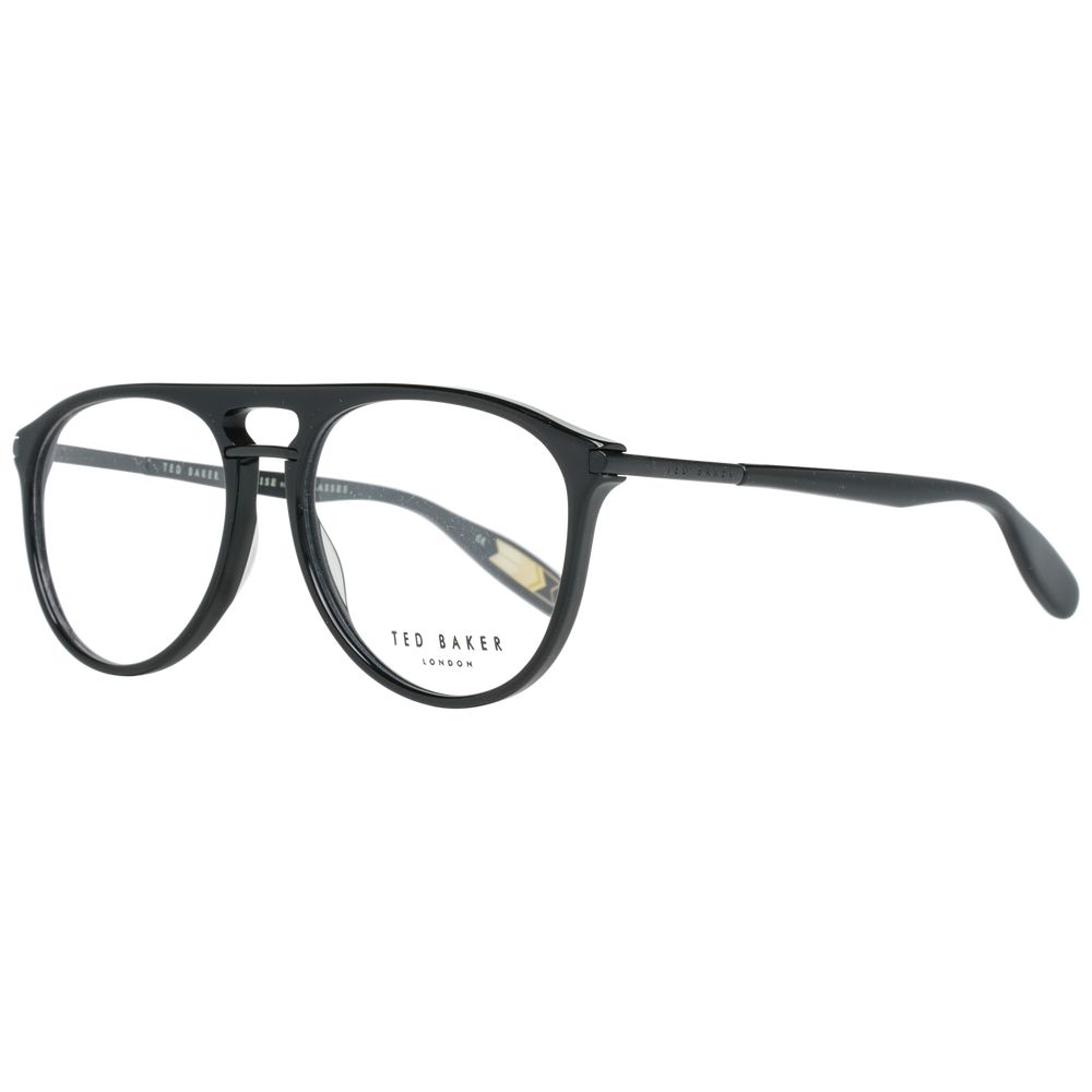 Ted Baker Men's Optical Frames – Black Square Full-Rim, 54mm