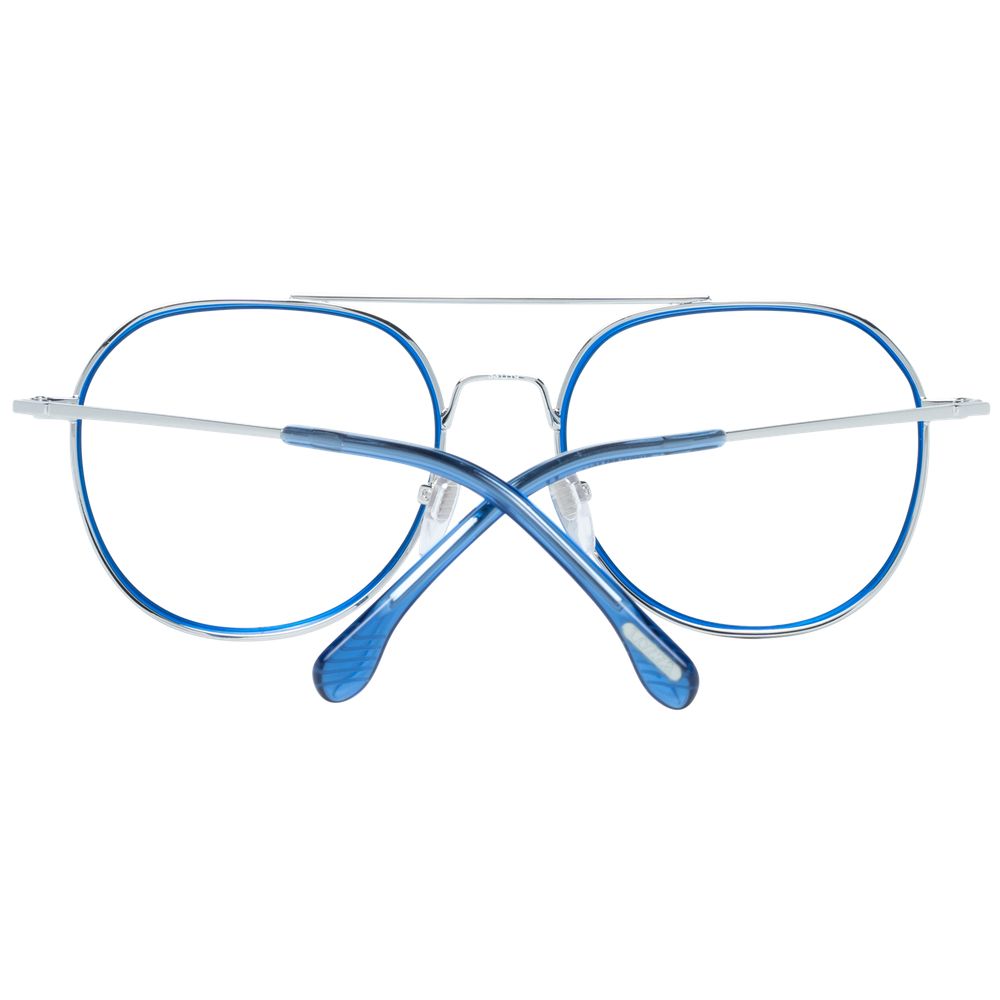 Lozza Blue Men’s Optical Frames – Square Full-Rim, 53mm