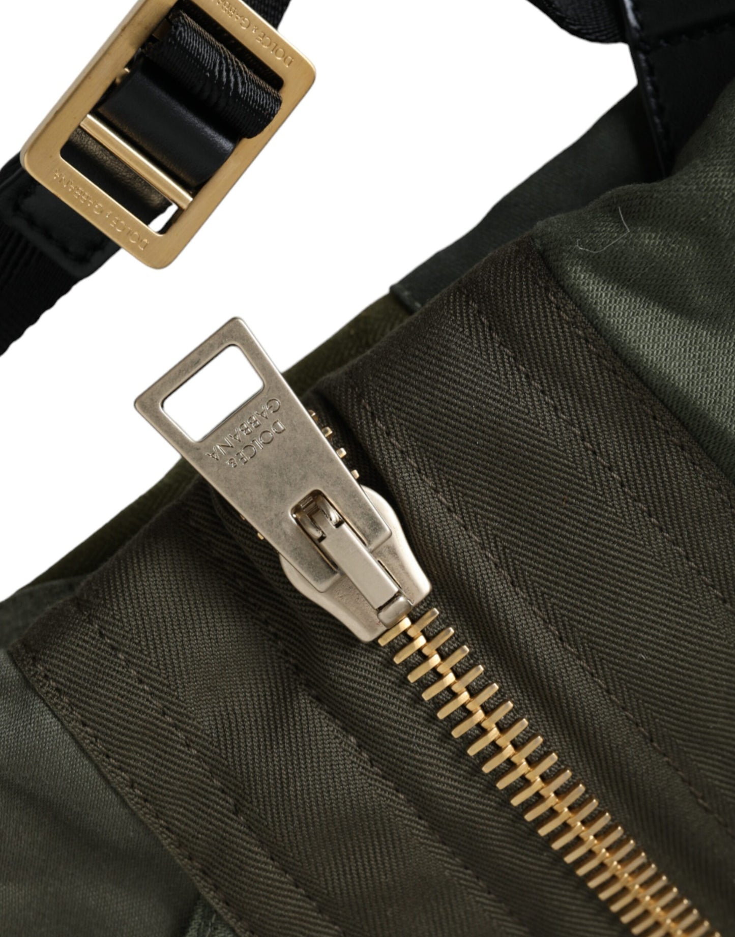 - Military Green Patchwork Rucksack Backpack Bag