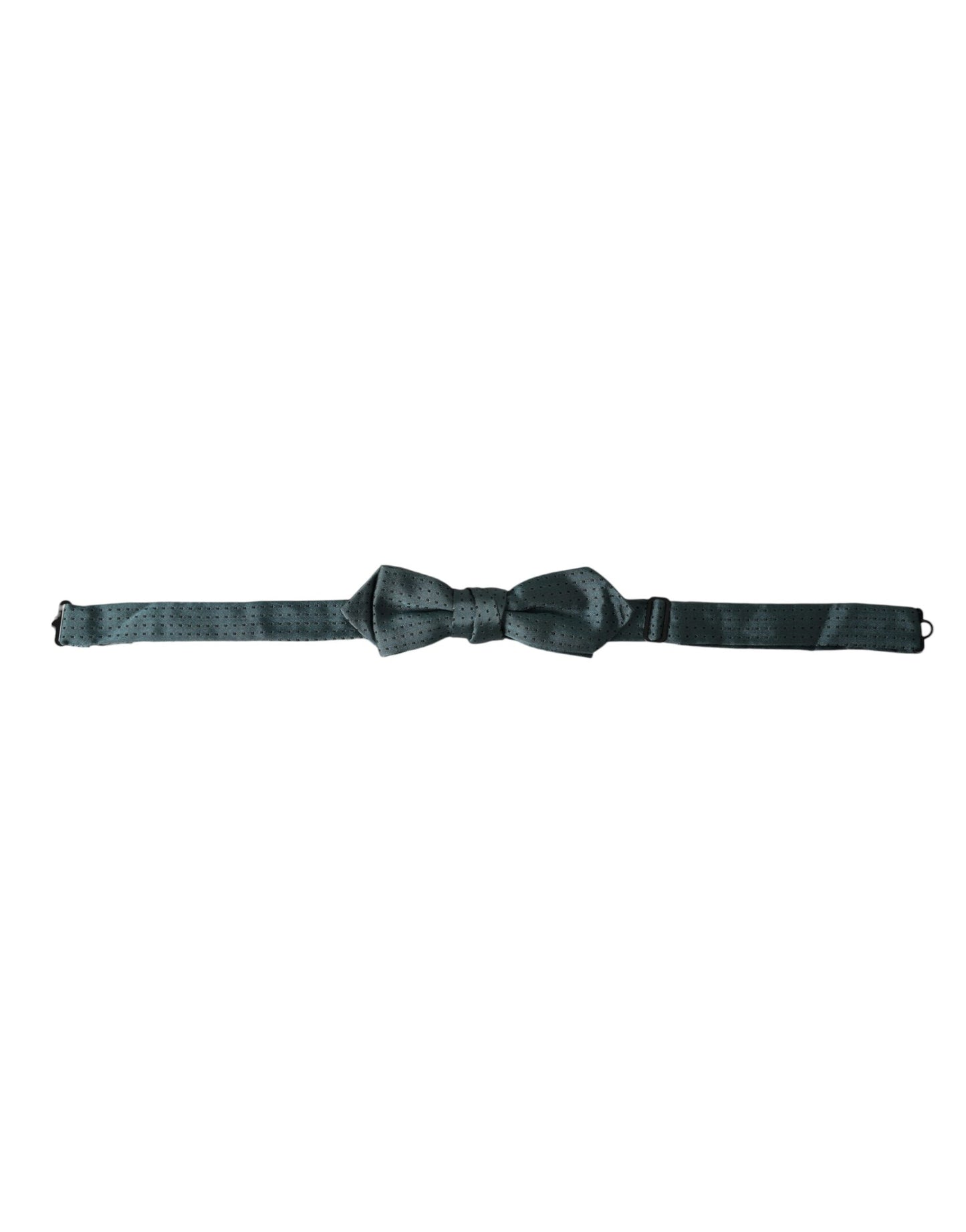 - Green Silk Fantasy Adjustable Neck Men Papillon Bow Tie