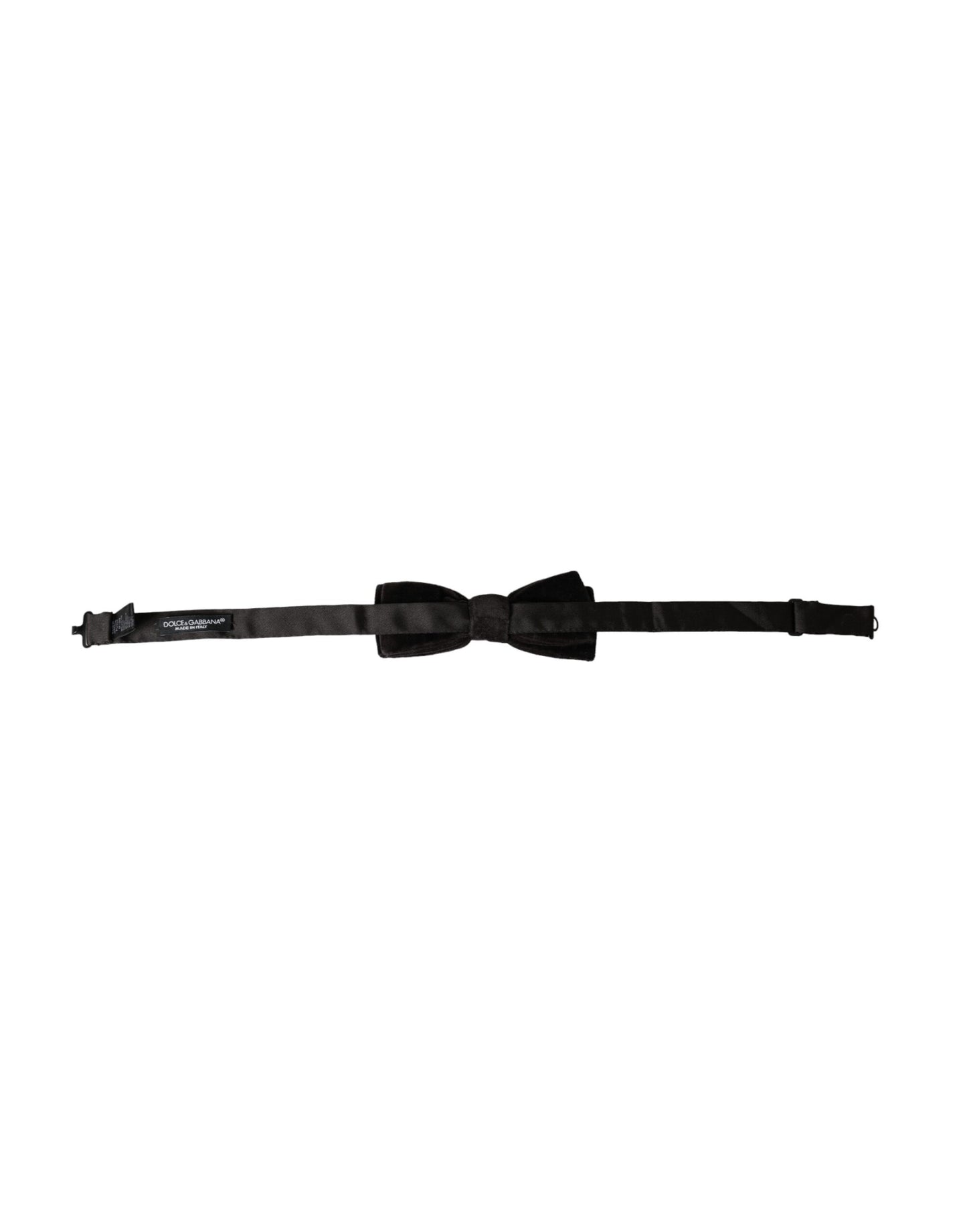 - Black Velvet Cotton Adjustable Neck Men Bow Tie