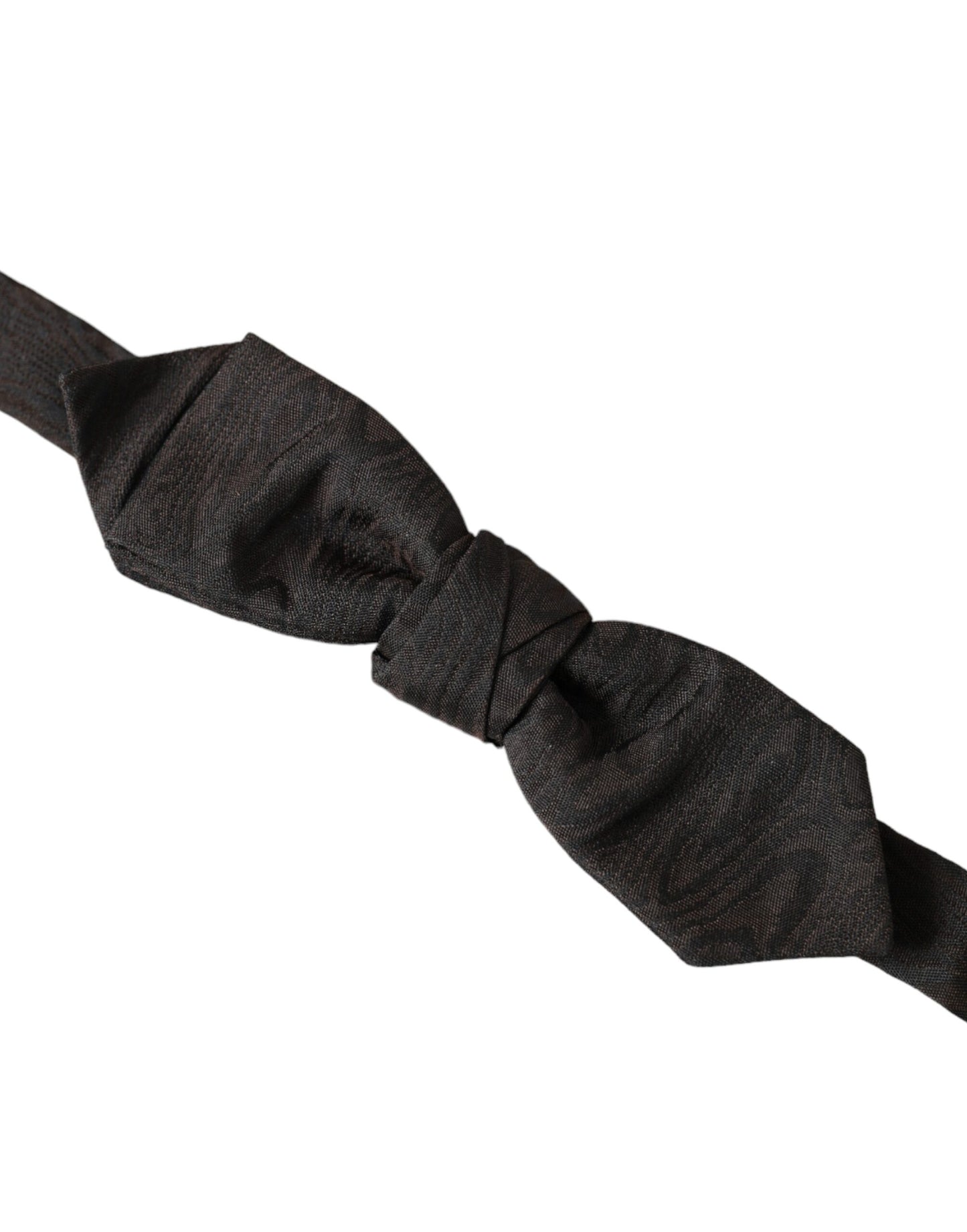 - Black Silk Adjustable Neck Men Bow Tie