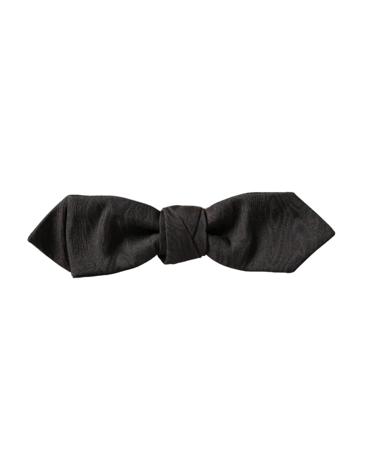 - Black Silk Adjustable Neck Men Bow Tie
