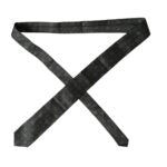 - Dark Gray 100% Silk Fantasy Adjustable Men Tie