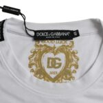 - White Cotton Roundneck Short Sleeve T-shirt