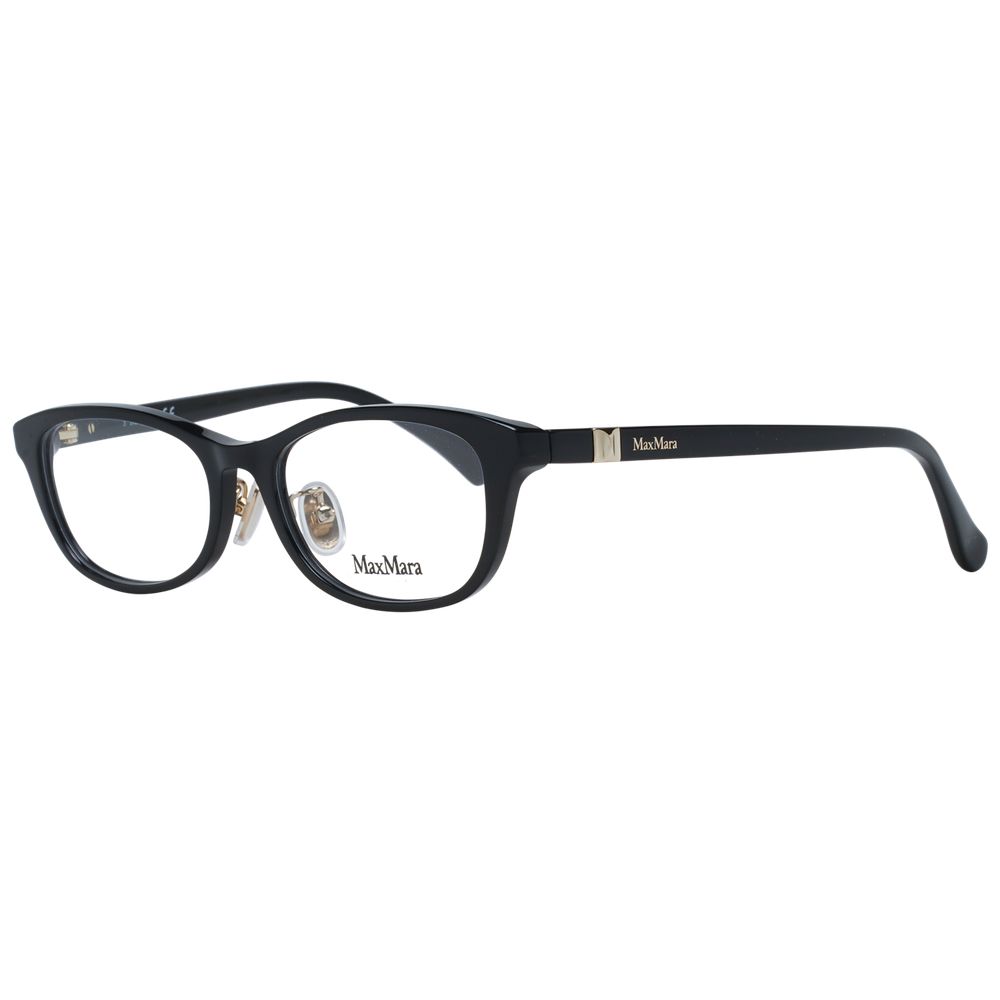 Max Mara Women’s Optical Glasses – Black Rectangle Frame, 52mm