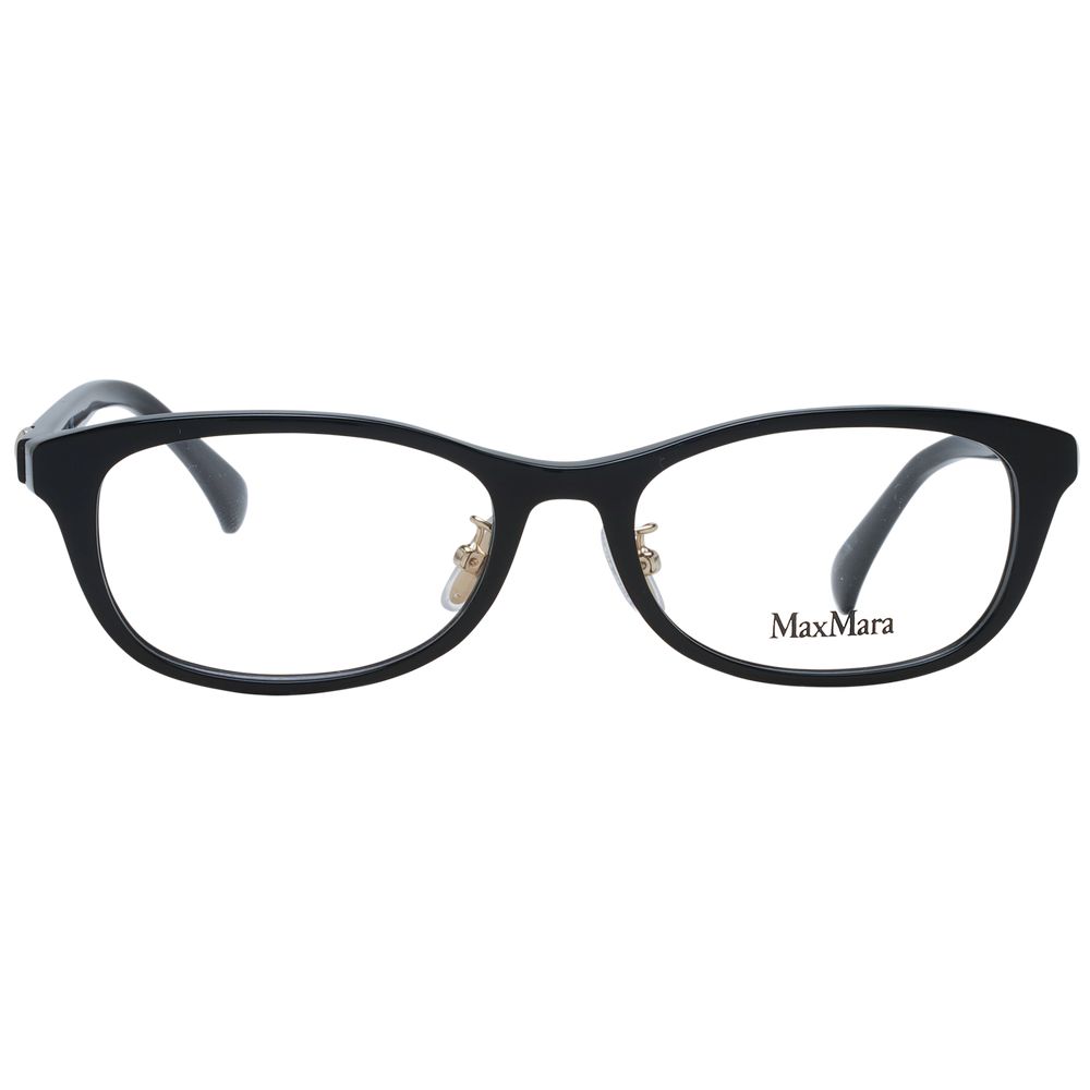 Max Mara Women’s Optical Glasses – Black Rectangle Frame, 52mm
