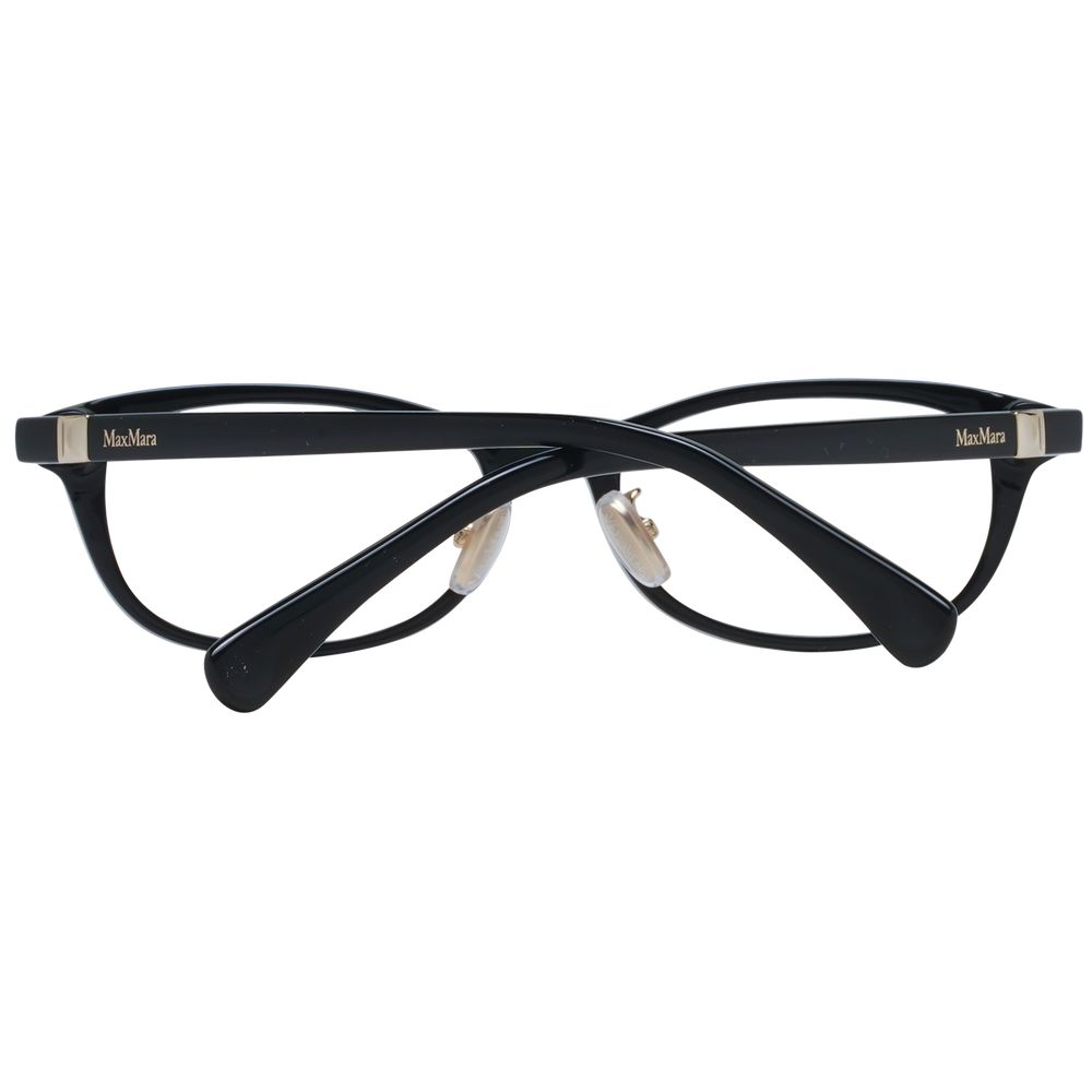 Max Mara Women’s Optical Glasses – Black Rectangle Frame, 52mm