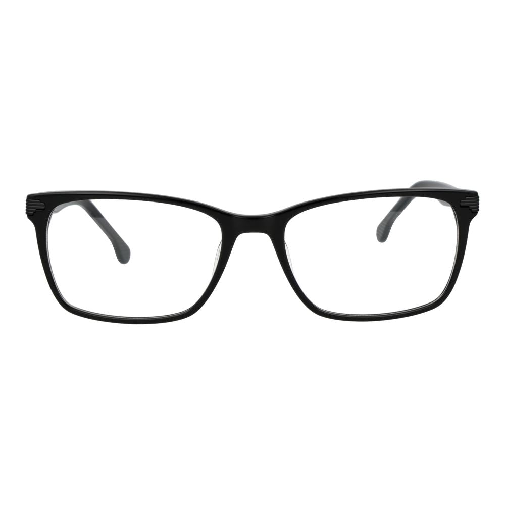 Lozza Black Men's Optical Frames – Rectangle Full-Rim, 49mm