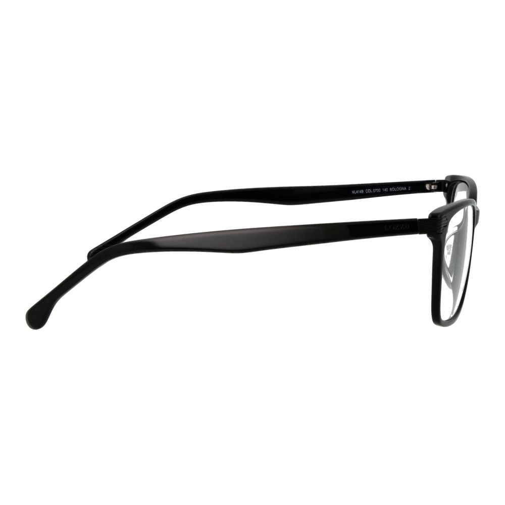 Lozza Black Men's Optical Frames – Rectangle Full-Rim, 49mm