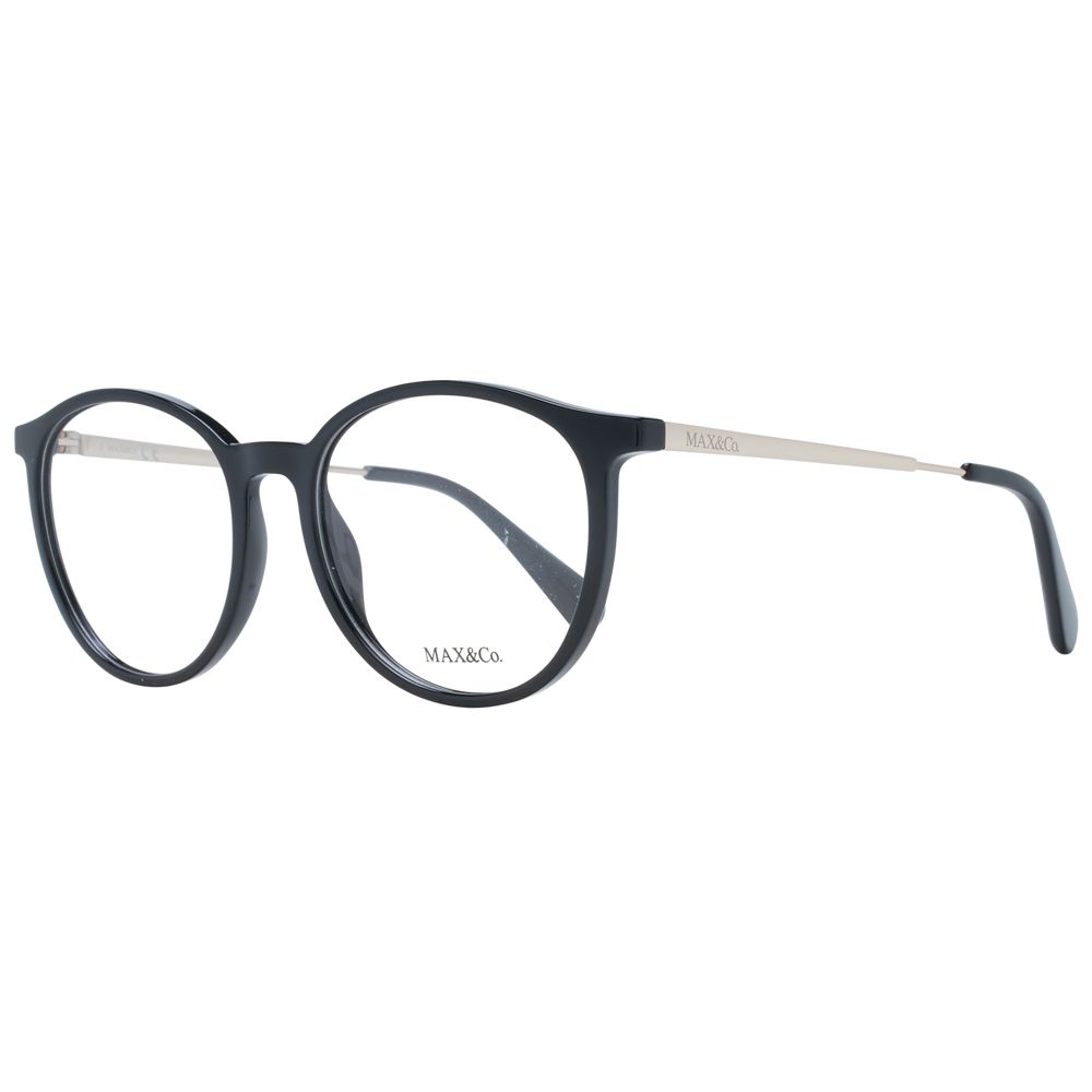 Max & Co Women's Optical Glasses – Black Round Frame, 52mm