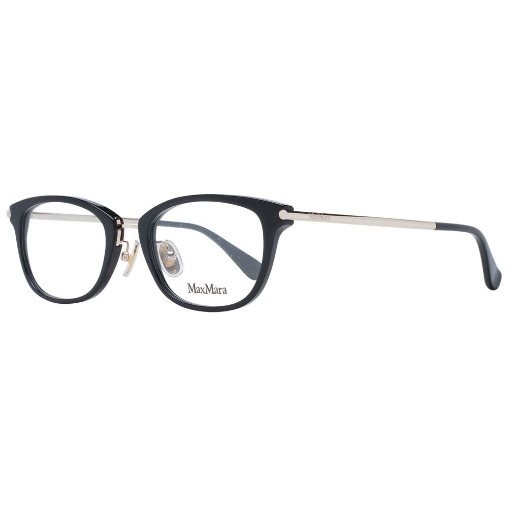 Max Mara Women’s Optical Frames – Black Rectangle, 50mm
