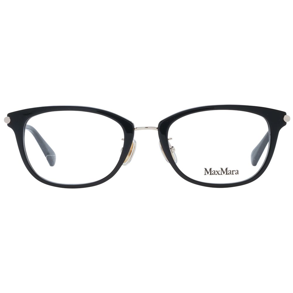 Max Mara Women’s Optical Frames – Black Rectangle, 50mm