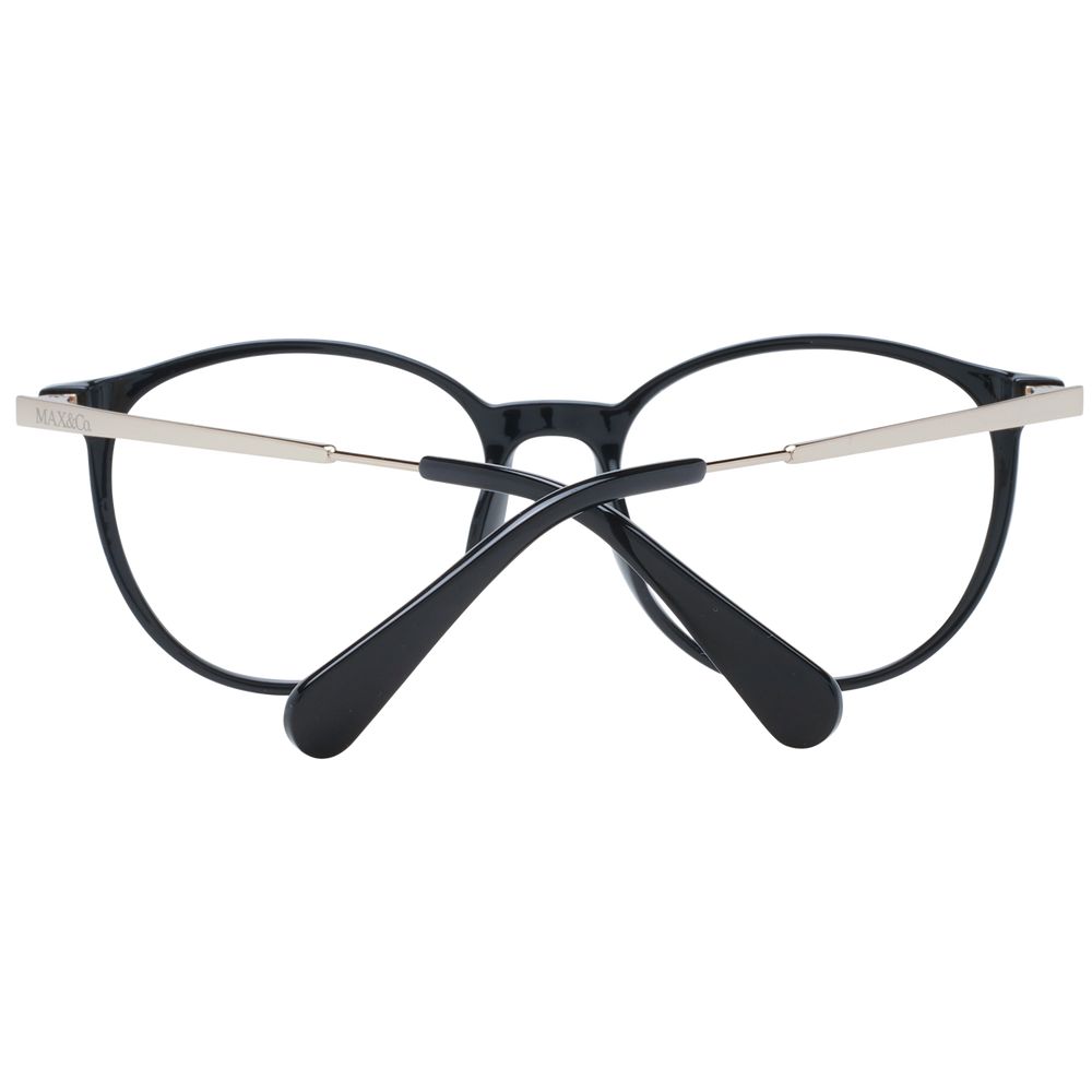 Max & Co Women's Optical Glasses – Black Round Frame, 52mm