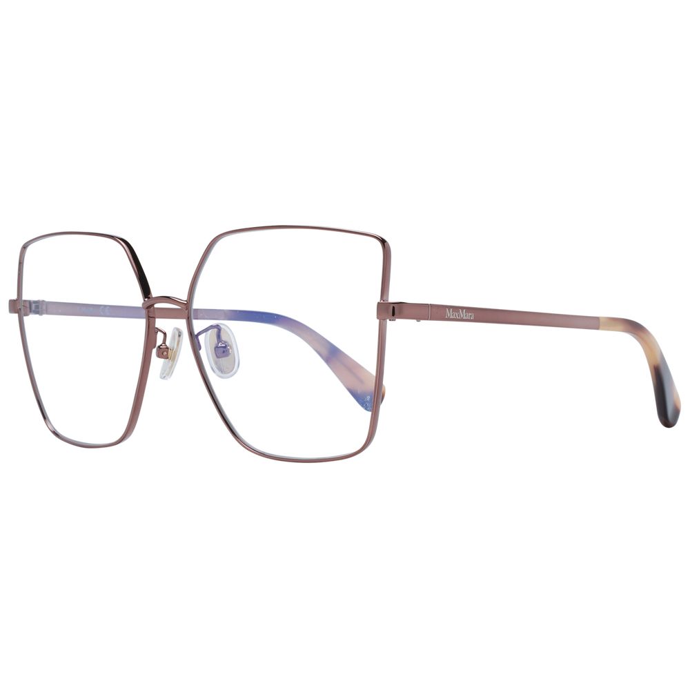 Max Mara Women’s Optical Frames – Brown Square Frame, 60mm