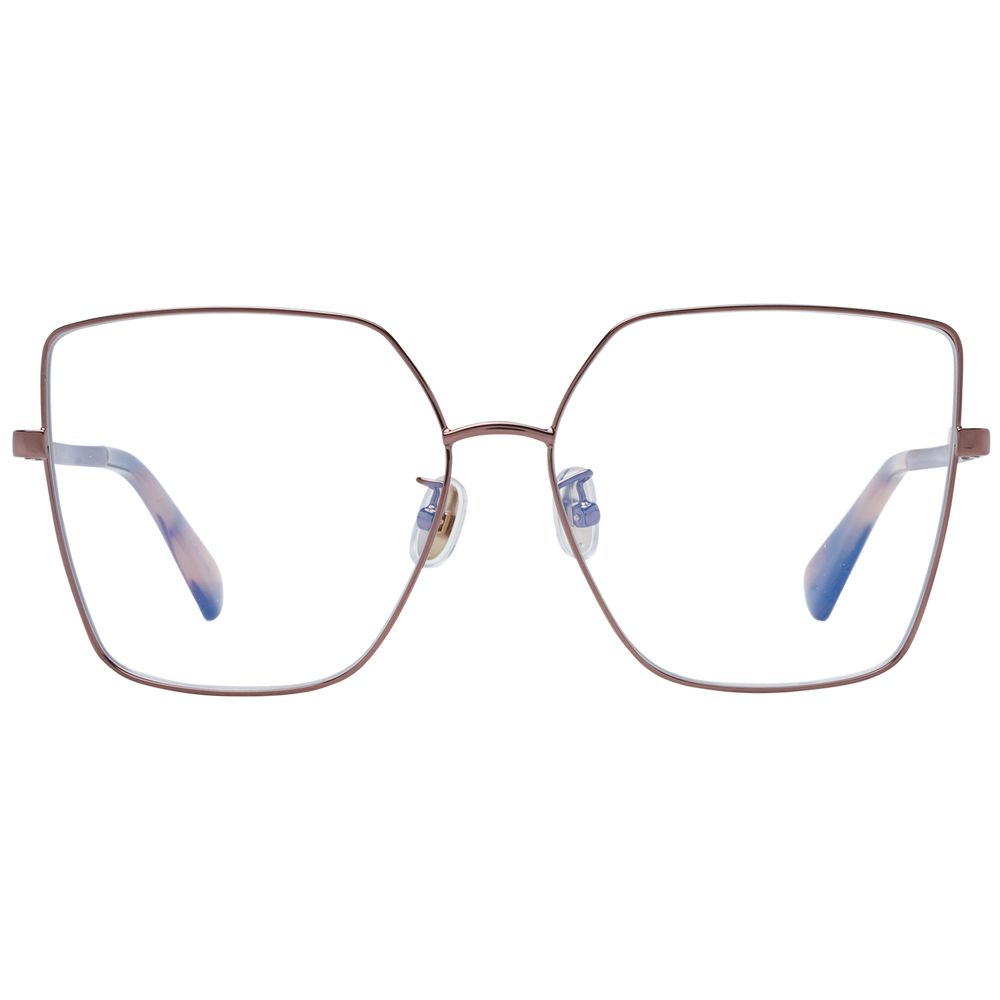 Max Mara Women’s Optical Frames – Brown Square Frame, 60mm