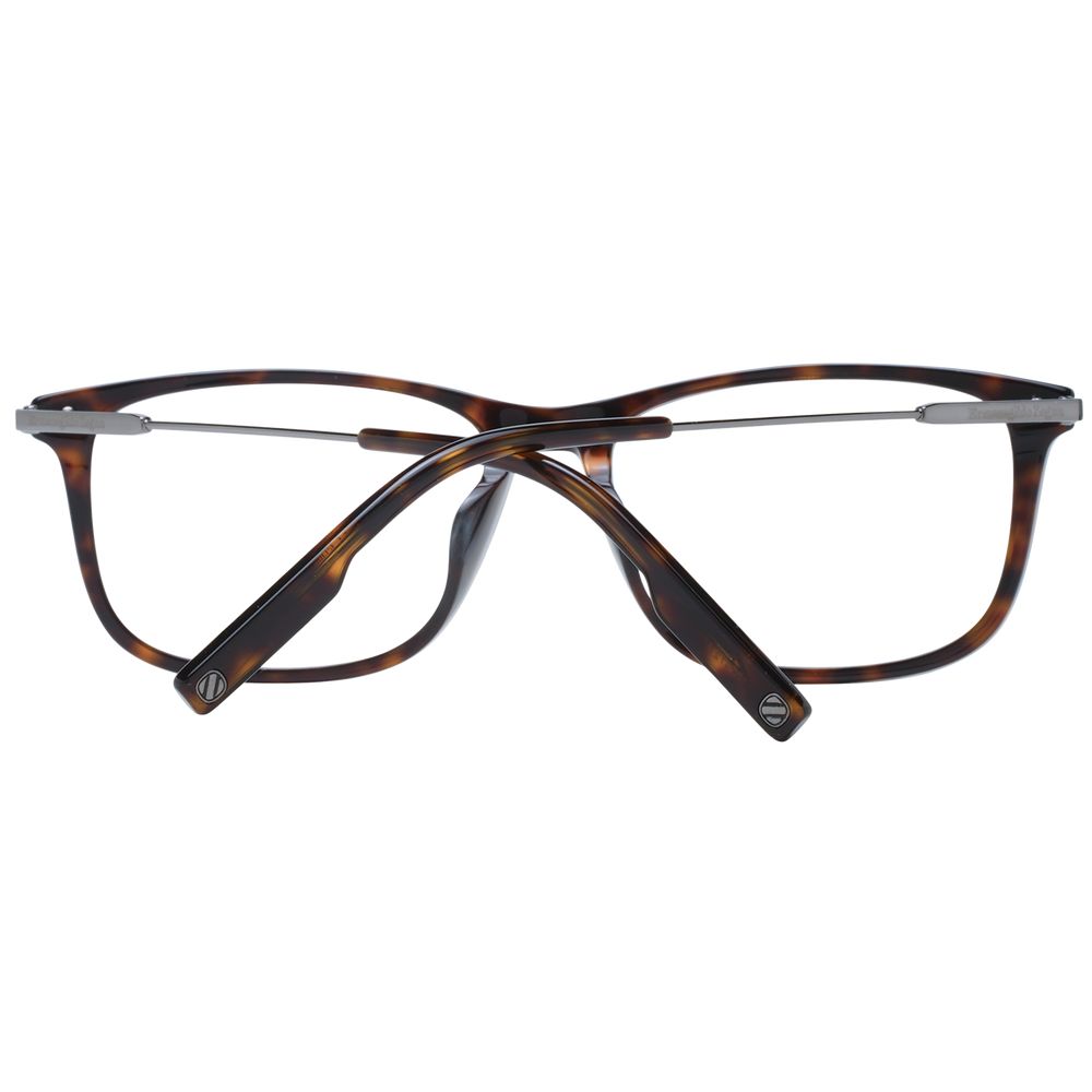 Ermenegildo Zegna Men's Optical Frames – Brown Full-Rim, 56mm