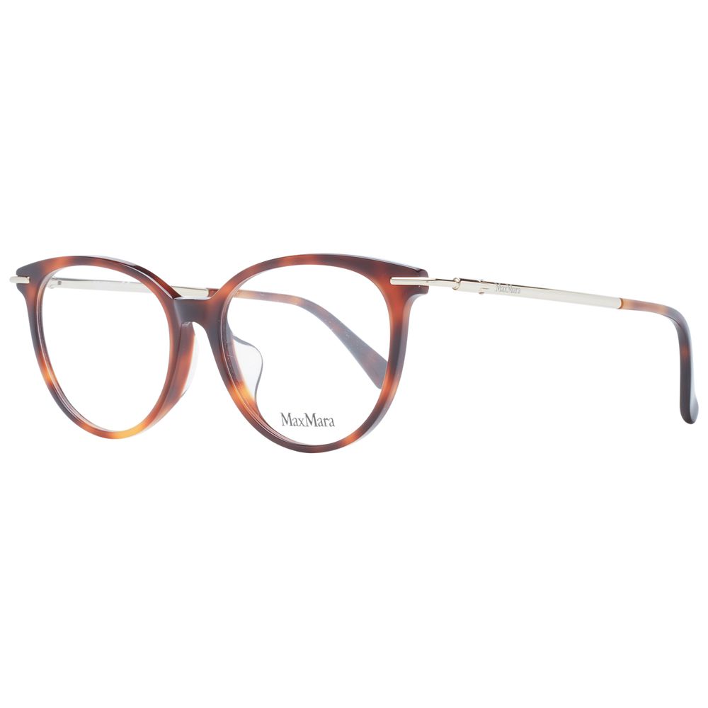 Max Mara Women’s Optical Frames – Brown Round, 53mm