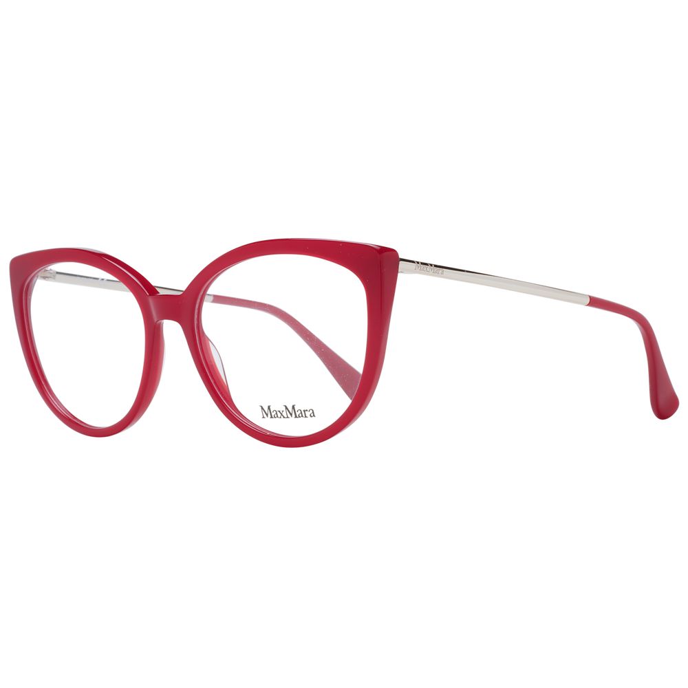 Max Mara Women’s Optical Glasses – Red Cat Eye Frame, 54mm