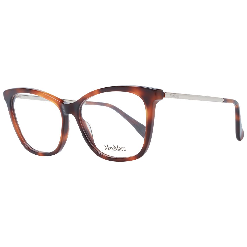 Max Mara Women’s Optical Frames – Brown Butterfly Style, 54mm