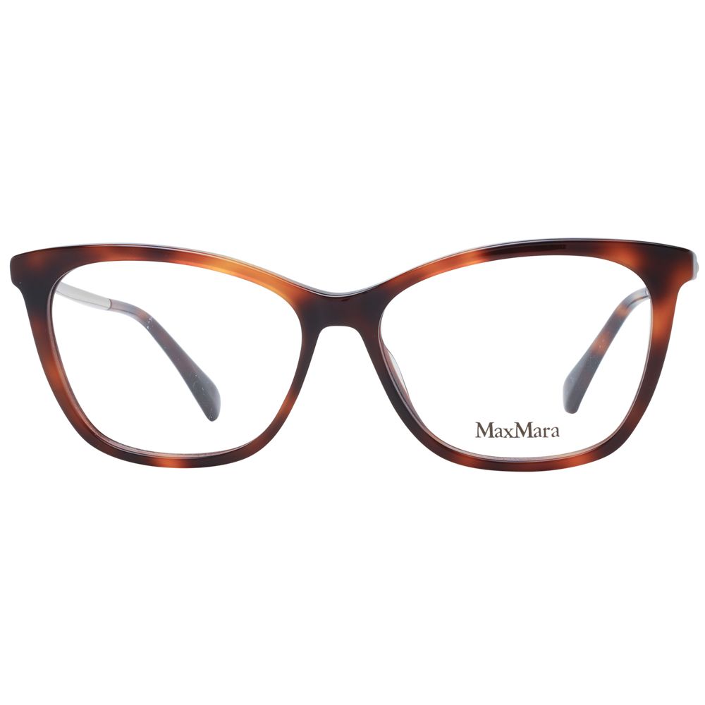 Max Mara Women’s Optical Frames – Brown Butterfly Style, 54mm
