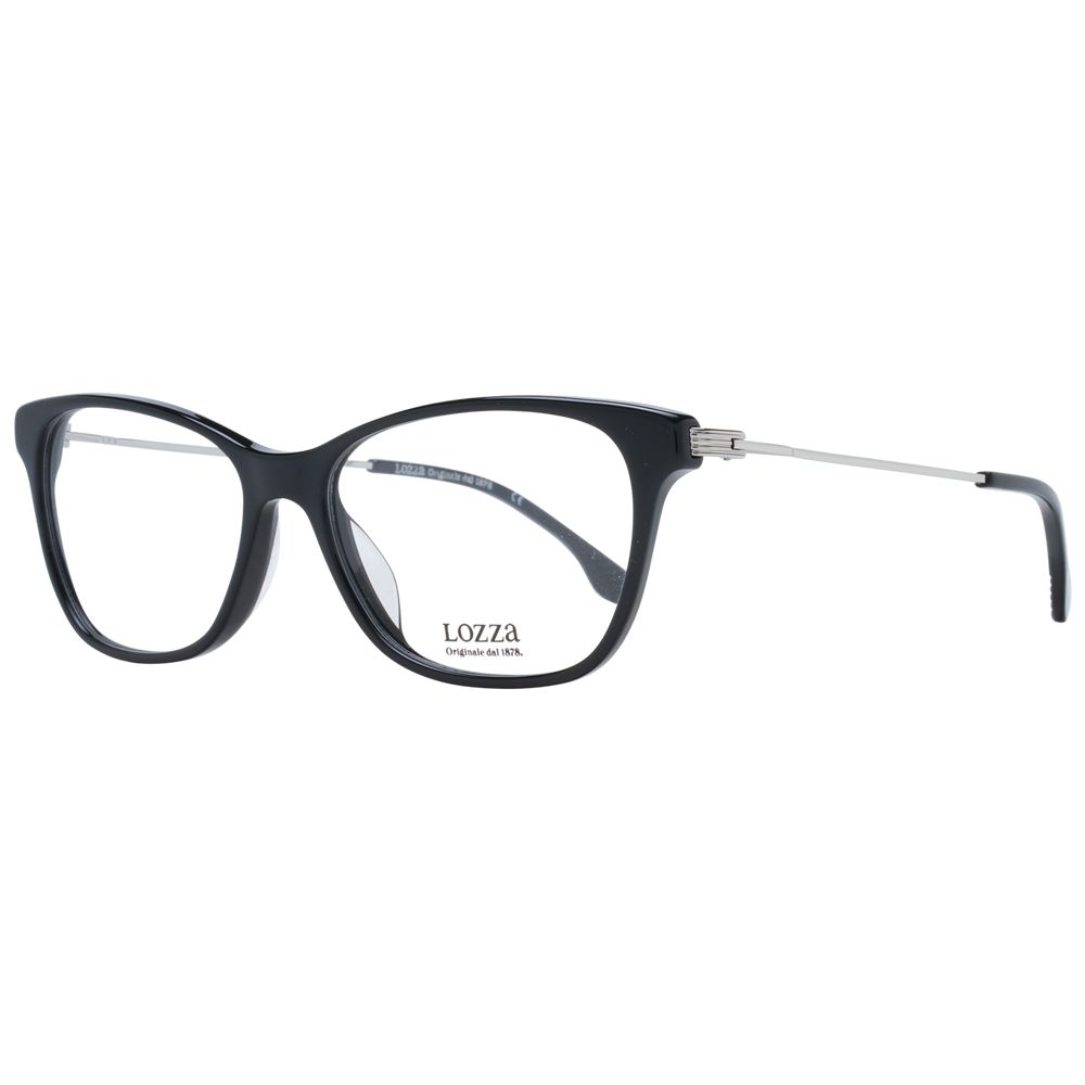 Lozza Black Women’s Optical Glasses – Rectangle Full-Rim Frame, 53mm