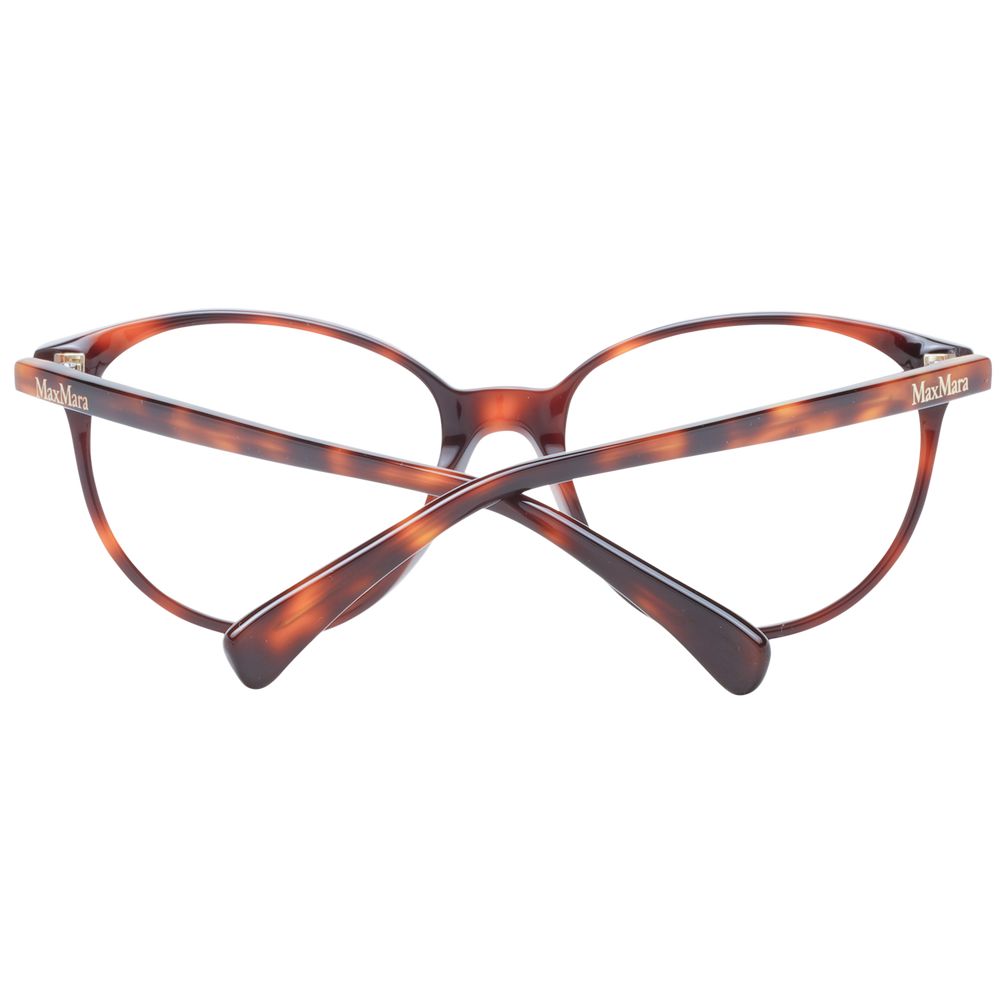 Max Mara Women’s Optical Glasses – Brown Round Frame, 53mm