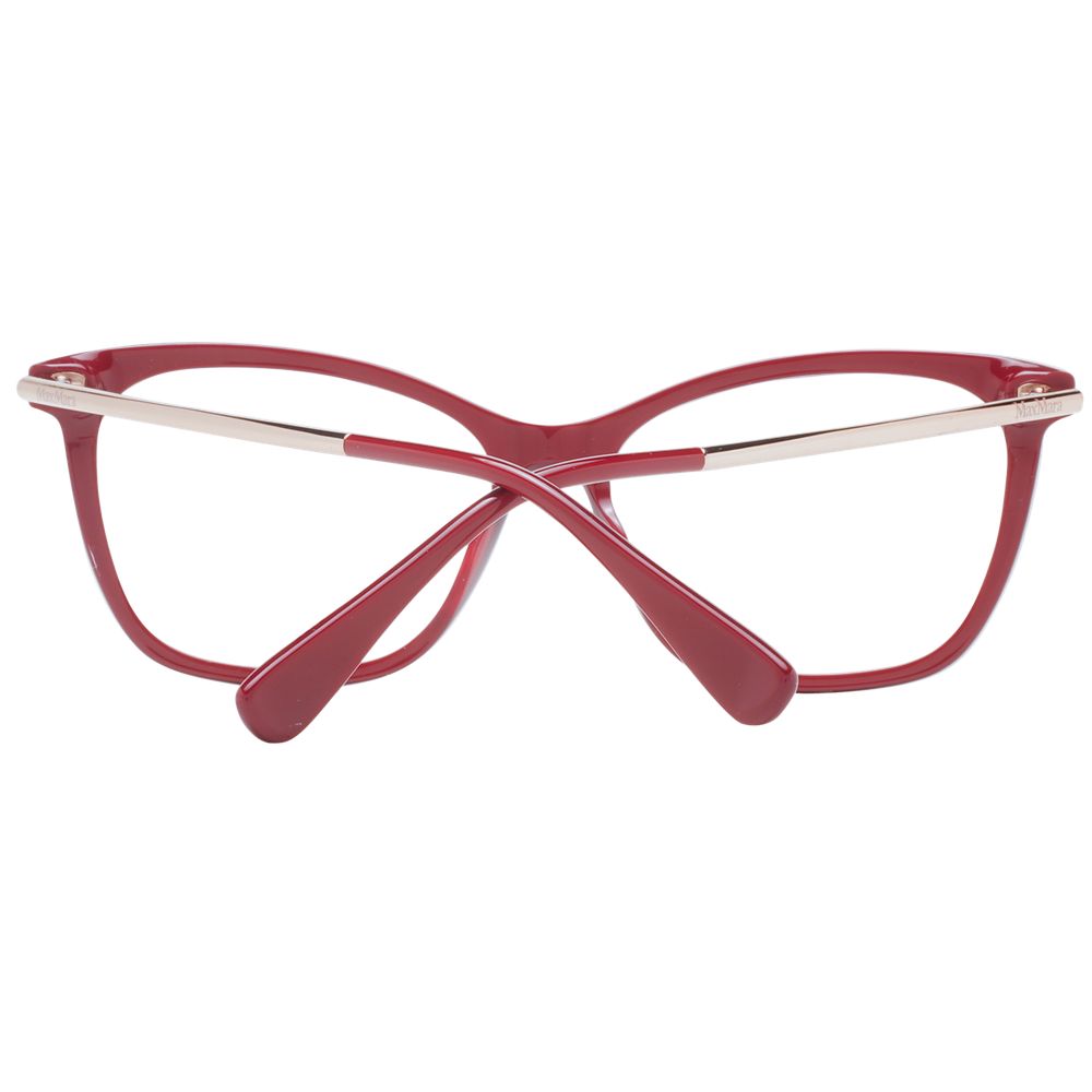 Max Mara Women’s Optical Frames – Red Butterfly Style, 54mm