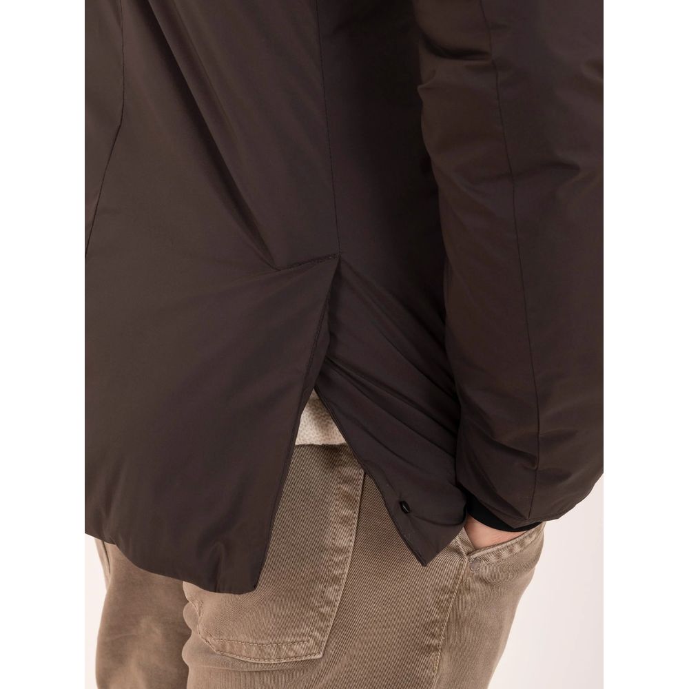People Of Shibuya Brown Polyester Padded Jacket