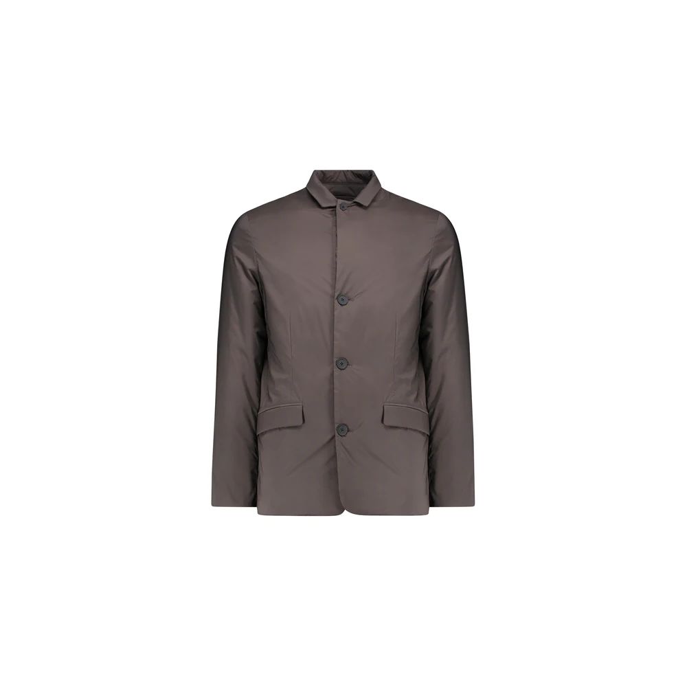 People Of Shibuya Brown Polyester Padded Jacket