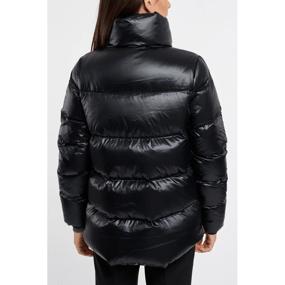 - Black Polyester Jackets & Coat