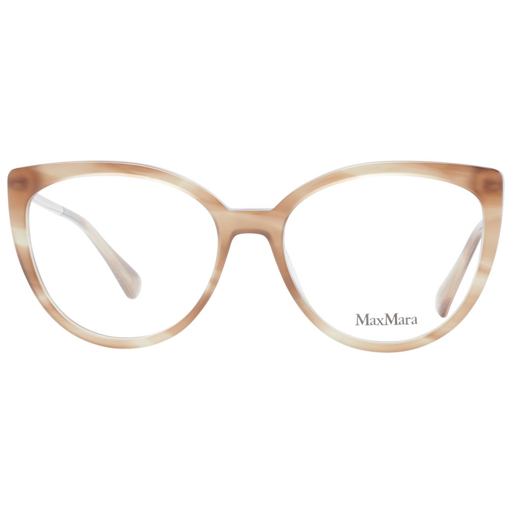 Max Mara Women's Optical Glasses – Brown Cat Eye Frame, 54mm