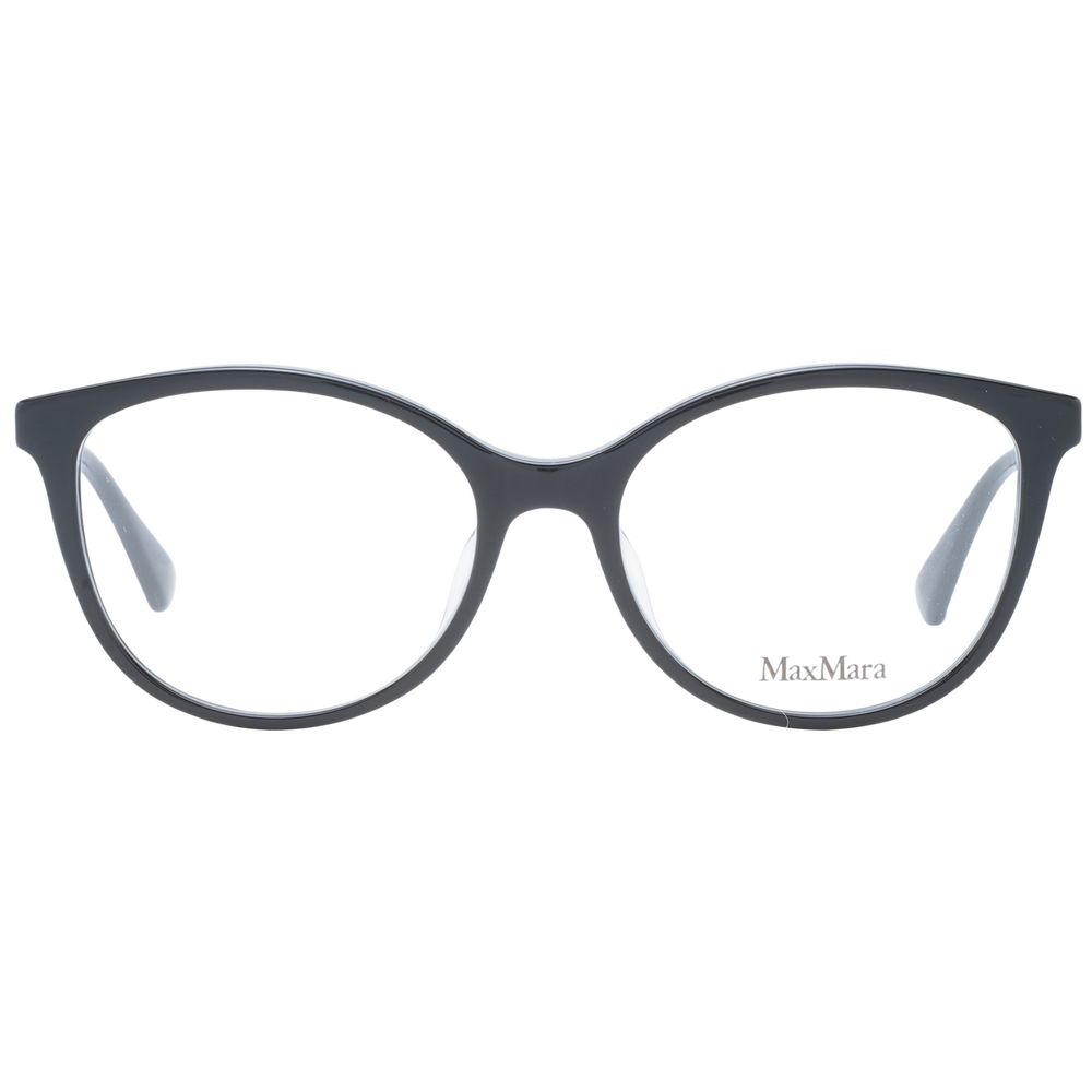 Max Mara Women’s Optical Frames – Black Butterfly Design, 53mm