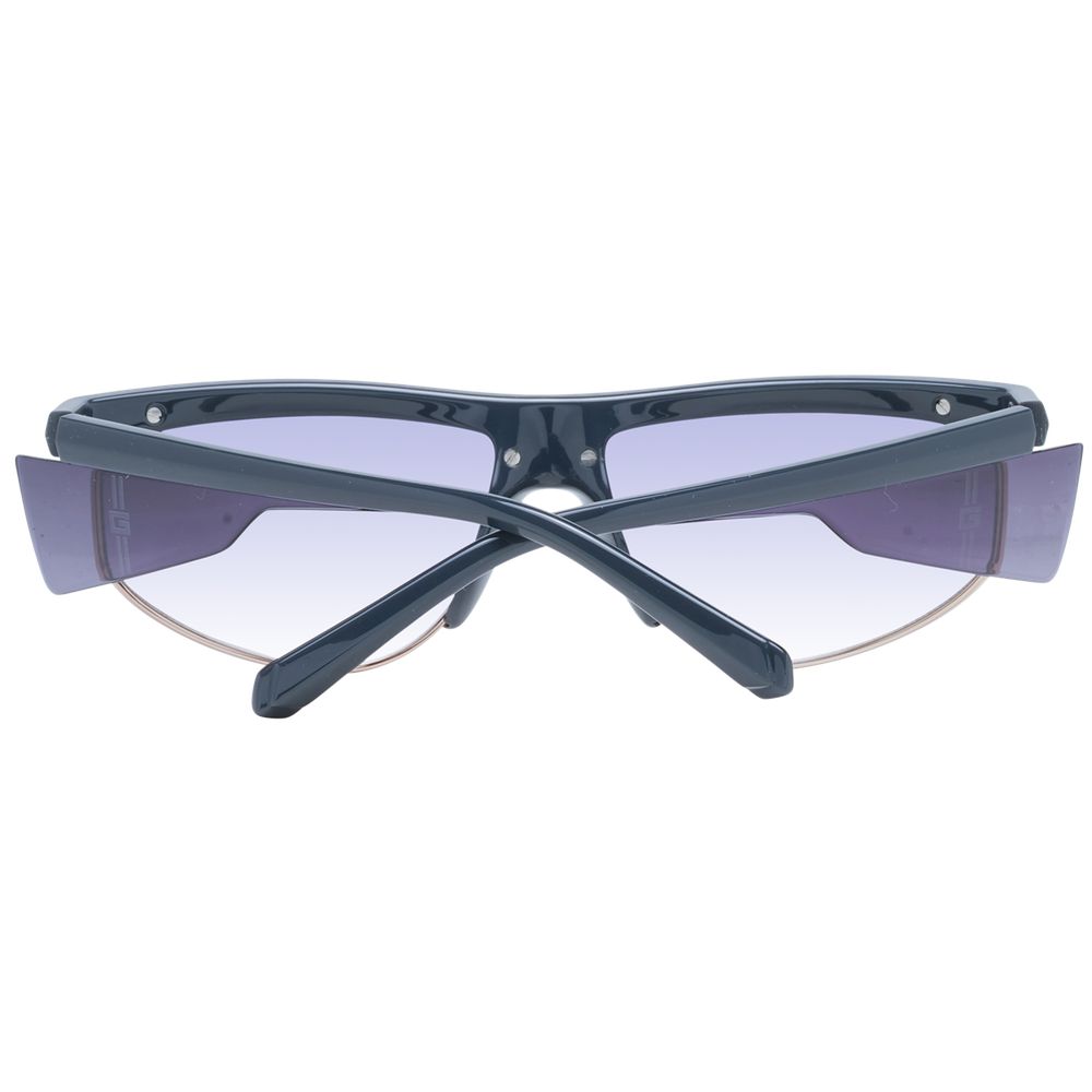 Guess Men's Sunglasses – Grey Full-Rim Frame with Purple Gradient Lenses, 62mm
