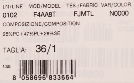 - Elegant Black Floral Jacquard A-Line Skirt