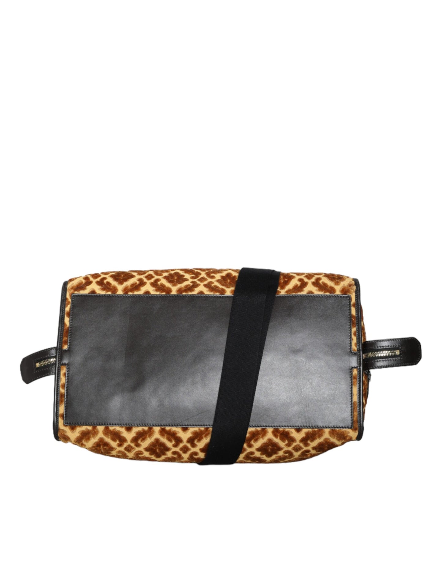 - Beige Velvet Top Handle Shoulder Duffle Women Bag