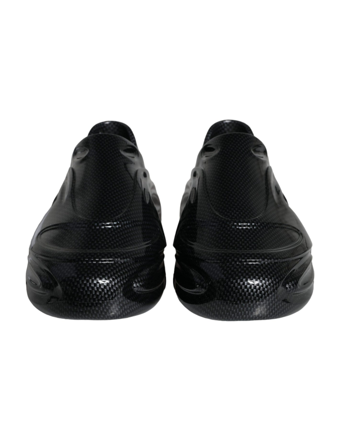 - Black Foiled Rubber Toy Low Top Men Sneakers Shoes