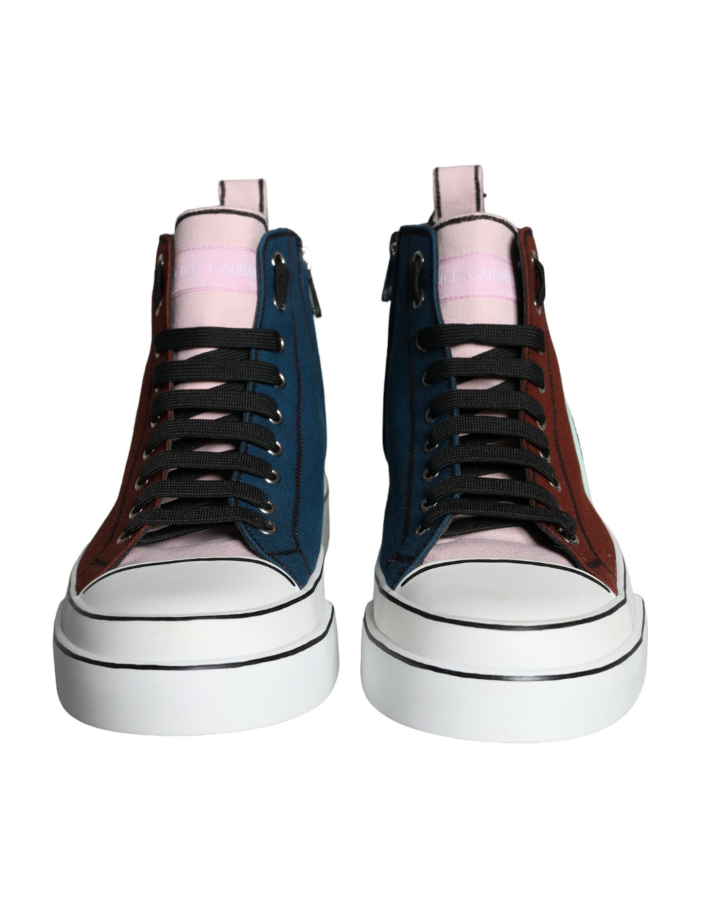 - Multicolor Patchwork High Top Sneaker Shoes