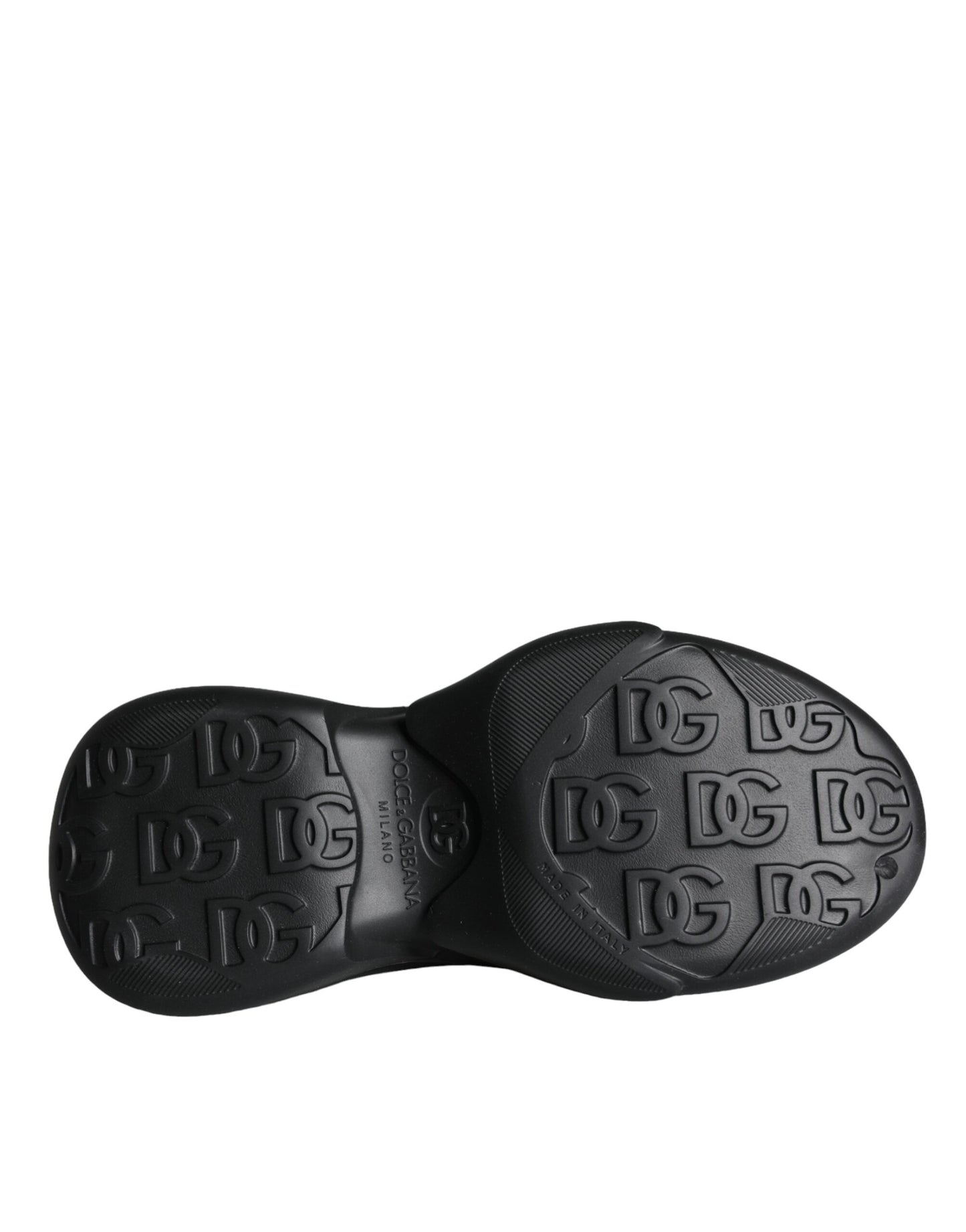 - Black Foiled Rubber Toy Low Top Sneakers Shoes